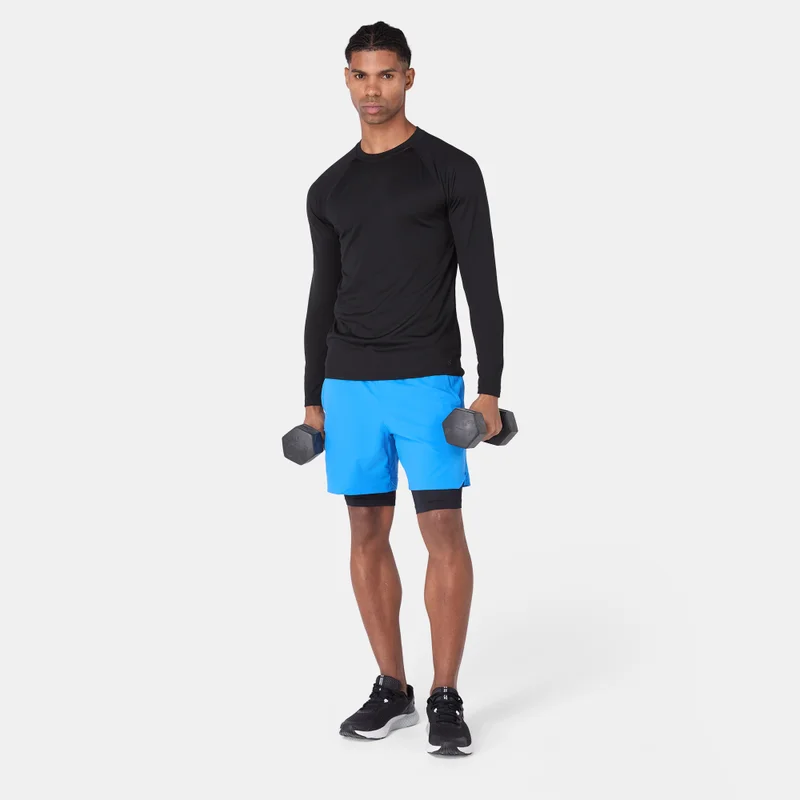 Under Armour Blue Men's Vanish Woven 2-in-1 Shorts for Men | Best Price UAE